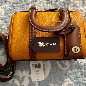 ****SOLD****Coach Ruby 18 in Papaya